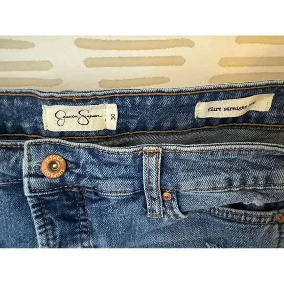 Jessica Simpson Women’s Size 30 Flirt High Rise Straight Boot Cut Jeans - Picture 3 of 5